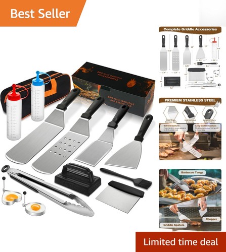 Piece griddle accessories - 14-piece,